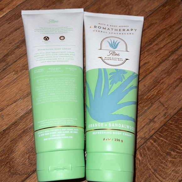 BBW AROMATHERAPY BODY CREAM 2pc set - Picture 2 of 2